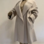 Gucci Wool/Cashmere Oversized Lite Pink Woman's Coat, Pre-Sold In Very Good Condition, Size 42 Never