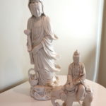 Stunning Porcelain Asian Statues