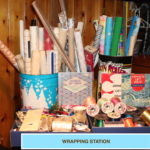 Large Lot Of Wrapping Paper, Ribbon And Accessories