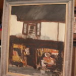 "Ye Olde Store" Signed Oil Painting By Ruth Rogers