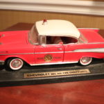Toy Car Lot Includes Chevy Bel Air Fire Chief