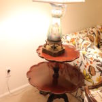 Side Table and Table Lamp