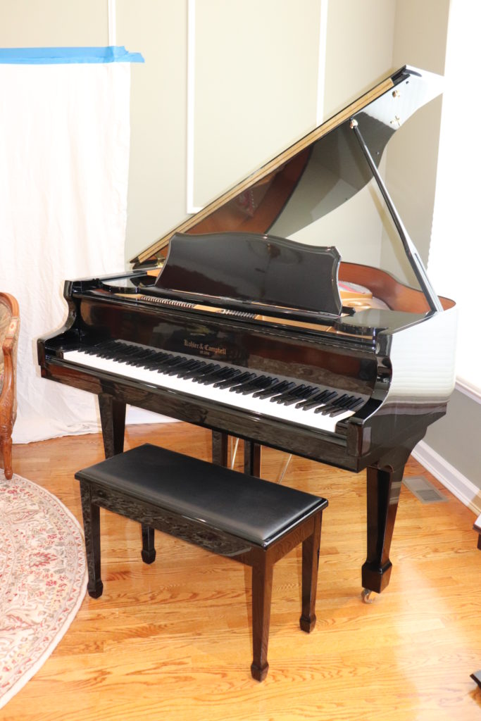 Kohler & Campbell Grand Piano Est 1896 Heirloom Quality 88 Keys KCG - 500