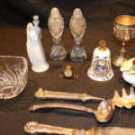 Assorted Lot Includes Nao Lladro Figure, Godinger Serving Pieces And Royal Doulton Floral Piece