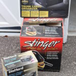 Stinger Wet/Dry Vacuum, Die Hard Battery Charger And Trunk Cargo Organizer