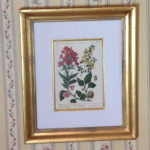 Floral Print In Gold Frame