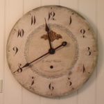 Country French Distressed 30”D Wall Clock