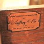 Fine French Furniture Auffray & Co label