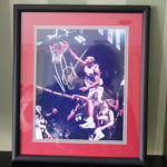 Signed Vince Carter NBA Toronto Raptors Framed Photograph By Art Of The Game Memorabilia