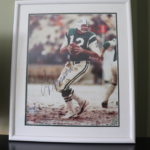 Large Framed Signed Joe Namath Picture, Official NFL Licensed Product C30455597