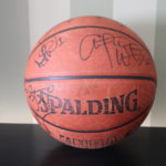 New Jersey Nets Autographed Basketball Includes Jason Kidd & Vince Carter Autographs