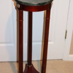 Small Marble Top Pedestal Table