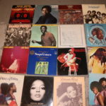 Mixed Record Lot Artist Include Diana Ross, Marvin Gaye, Village People & Temptations