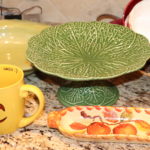Mixed Lot Of Assorted Dishware Includes Cake Tray, Coffee Mugs, And Serving Dishes