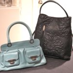 Women's Handbags Includes Black Samoe Style Bag & Blue Marc Jacobs Bag With Built In Clutch
