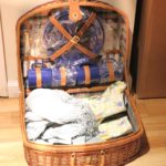 Wicker Picnic Basket With Accessories