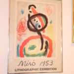 Miro 1953 Lithographic Exhibition- Framed Poster