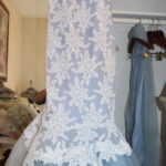 Beautiful Sparkle Gown Dress With Shawl Size 4