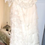 Pretty White Sparkle Gown Dress Size 4