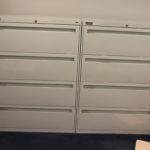 Pair Of Quality Heavy Duty Tennsco Office Filing Cabinets