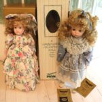 2 Collectible Porcelain Dolls By Seymour Mann