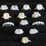 Large Lot Of 13 Stunning Sterling Silver Blinged Out Rings, Assorted Sizes
