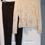 Nanette Lepore Pants Size 4 And Beaded Applique Shirt On Netting Size XS