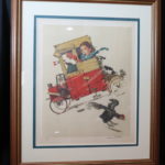 Norman Rockwell- Soap Box Racer From The Saturday Evening Post- Signed Limited Edition Lithograph