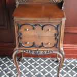 Vintage Louis XV Style 2 Drawer Carved Chest