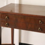 Vintage Weiman Tables – Heirloom Quality Inlay Wood Drop Leaf Side Tables