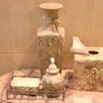 Hand Painted Earthtone Originals Ceramic Bathroom Accessories