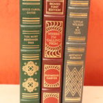 Vintage Set Of Leather Bound Signed 1st Edition Books