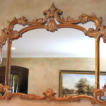 Luxurious ARDLEY HALL Scrolled Acanthus Leaf Gilded Wall Mirror
