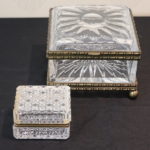 Lot Of Delicate Crystal Boxes