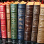 10 Vintage Leather Bound “The Franklin Library” Books