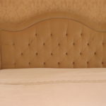 Luxury King Upholstered Velvet Tufted Headboard And Bed Frame