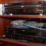 Lot Of Home Entertainment Electronics: Pioneer Elite DVD Player, Yamaha AV Receiver 