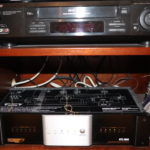 Lot Of Home Entertainment Electronics: Sony Stereo, Cassette Recorder, Monster Power