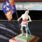 Highly Detailed Hand Painted Heraldic Miniatures Metal Knights Signed Brian Rodden No. 7/1988