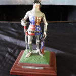 Highly Detailed Hand Painted Heraldic Miniatures Metal Knights Signed Brian Rodden No. 9/1988