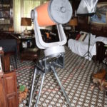 Vintage Celestron C8 Orange Tube Telescope