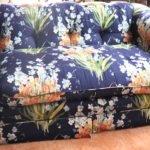 Vintage W&J Sloane Gracie Square Collection Tufted Roll Arm Loveseat