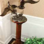 Clark Bronson Bronze Sculpture “Mallards Skyward Bound!” Signed Limited Edition 2/50 Bronze Sculpture