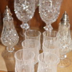 Collection Of Crystal & Cut Glass Tabletop Accessories