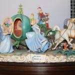 Capodimonte Walt Disney “Cinderella” Signed Porcelain Sculpture