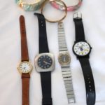 Lot Of Women's Watches And Cuff Bracelets Includes Sarcar, Concord, Pulsar & Donald Duck