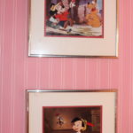 Pair Of Walt Disney Cels In Frames