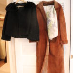 Black Persian Lamb Jacket With Mink Collar By Floral Fashion S/M & Spasso Wool Jacket Size 38