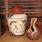 Signed Ceramic Pottery Includes Loudon Kendall Vase & Signed Horse Pottery From Madrid