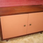 Vintage Serving Buffet Sideboard By Abraham & Straus Brooklyn NY